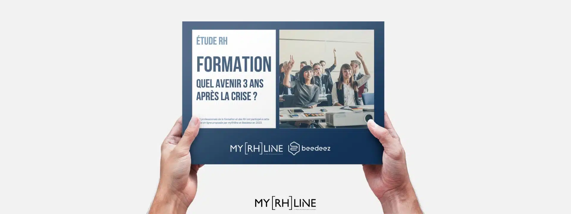 visuel du rapport d'étude myRHline x Beedeez