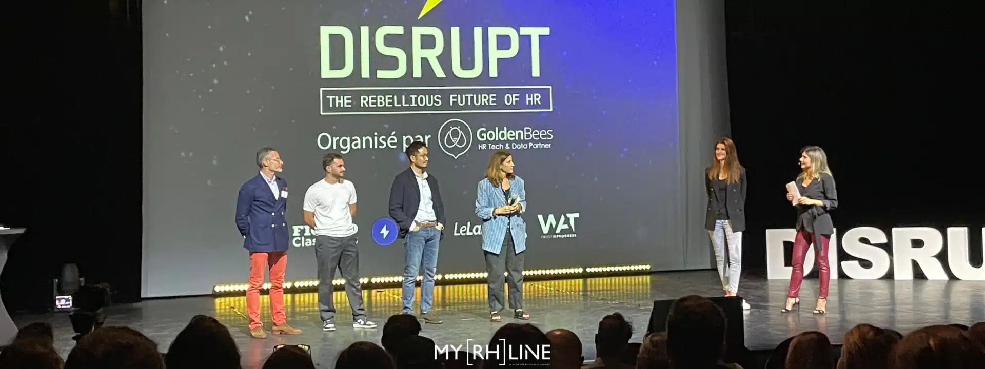 conférence Disrupt HR golden bees