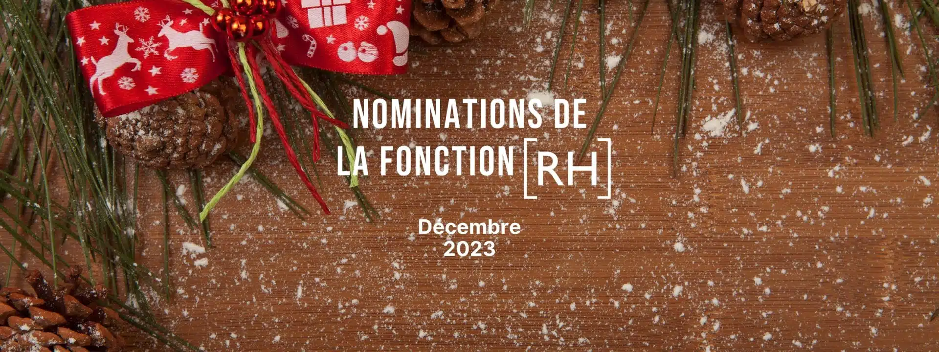 nominations ressources humaines décembre 2023 - illustration