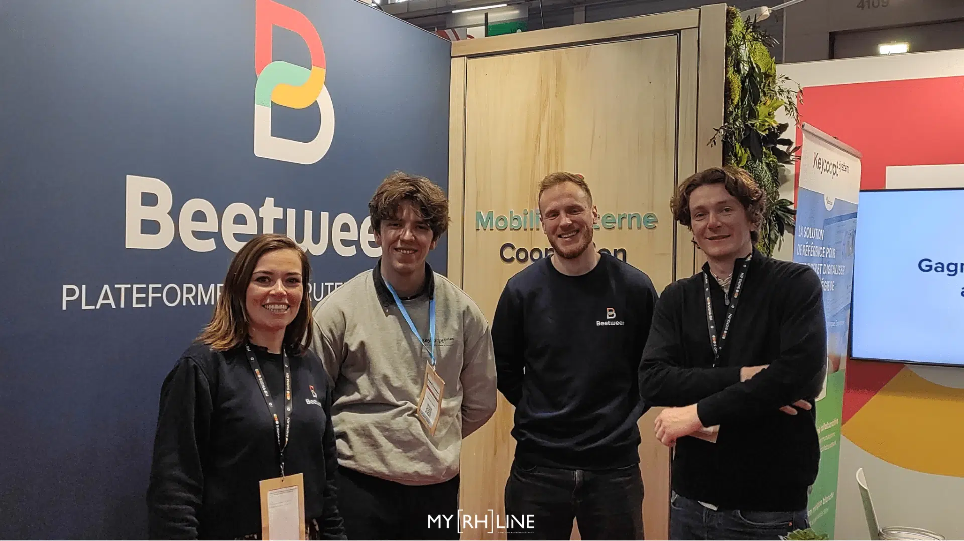 Équipe Beetween, salon SRH 2025
