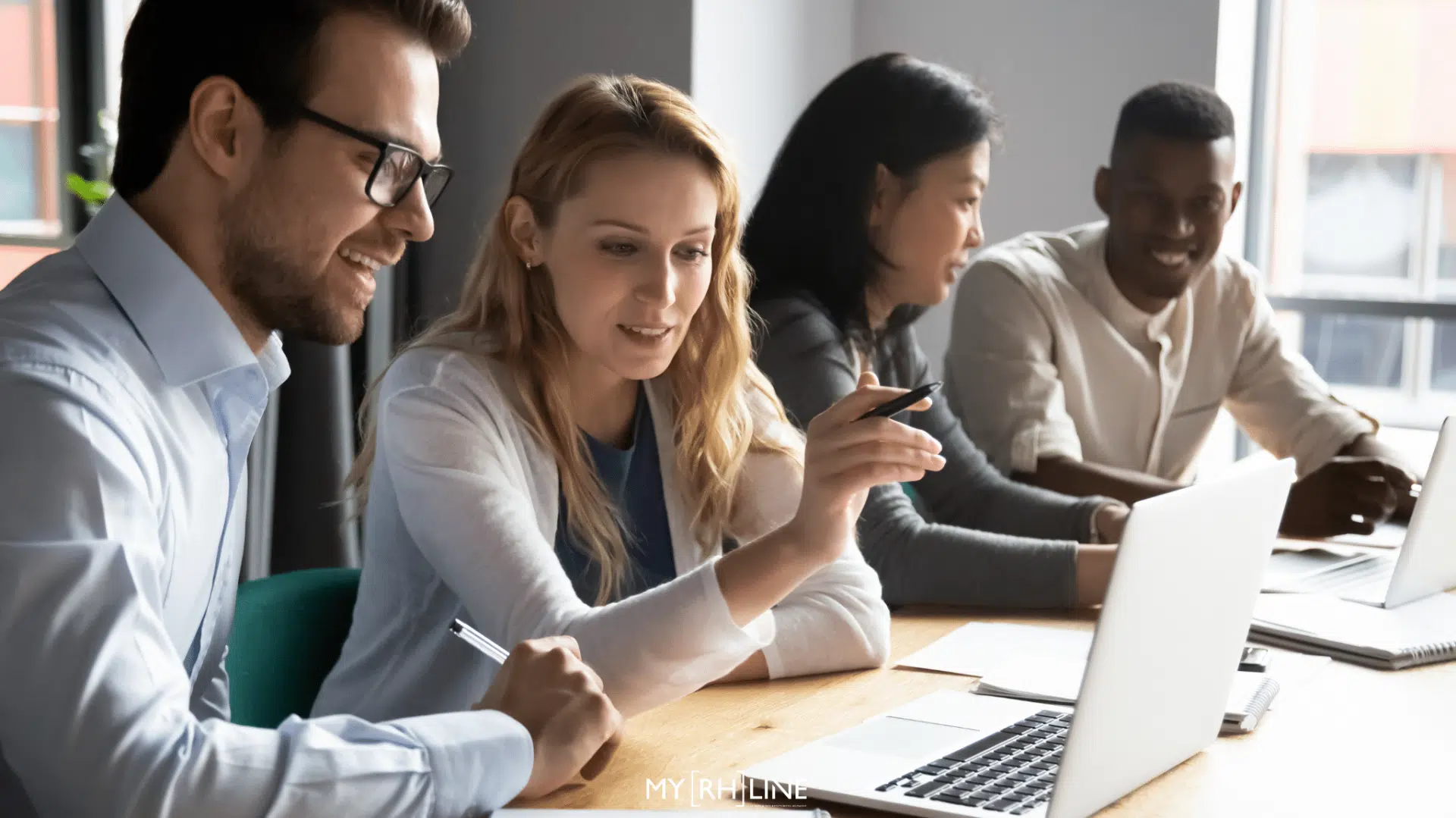 Collaborateurs en formation one shot
